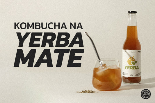 Energetyzująca kombucha - czyli kombucha na yerba mate!